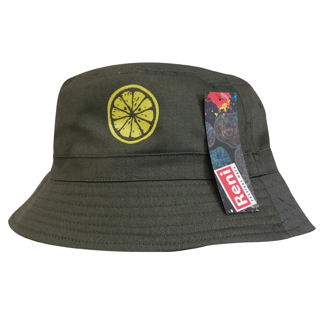 Lemon bucket hat