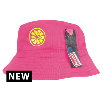 lemon roses hat