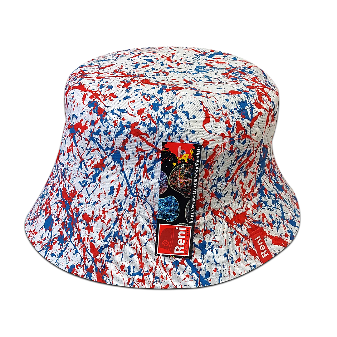 Painted festival hat