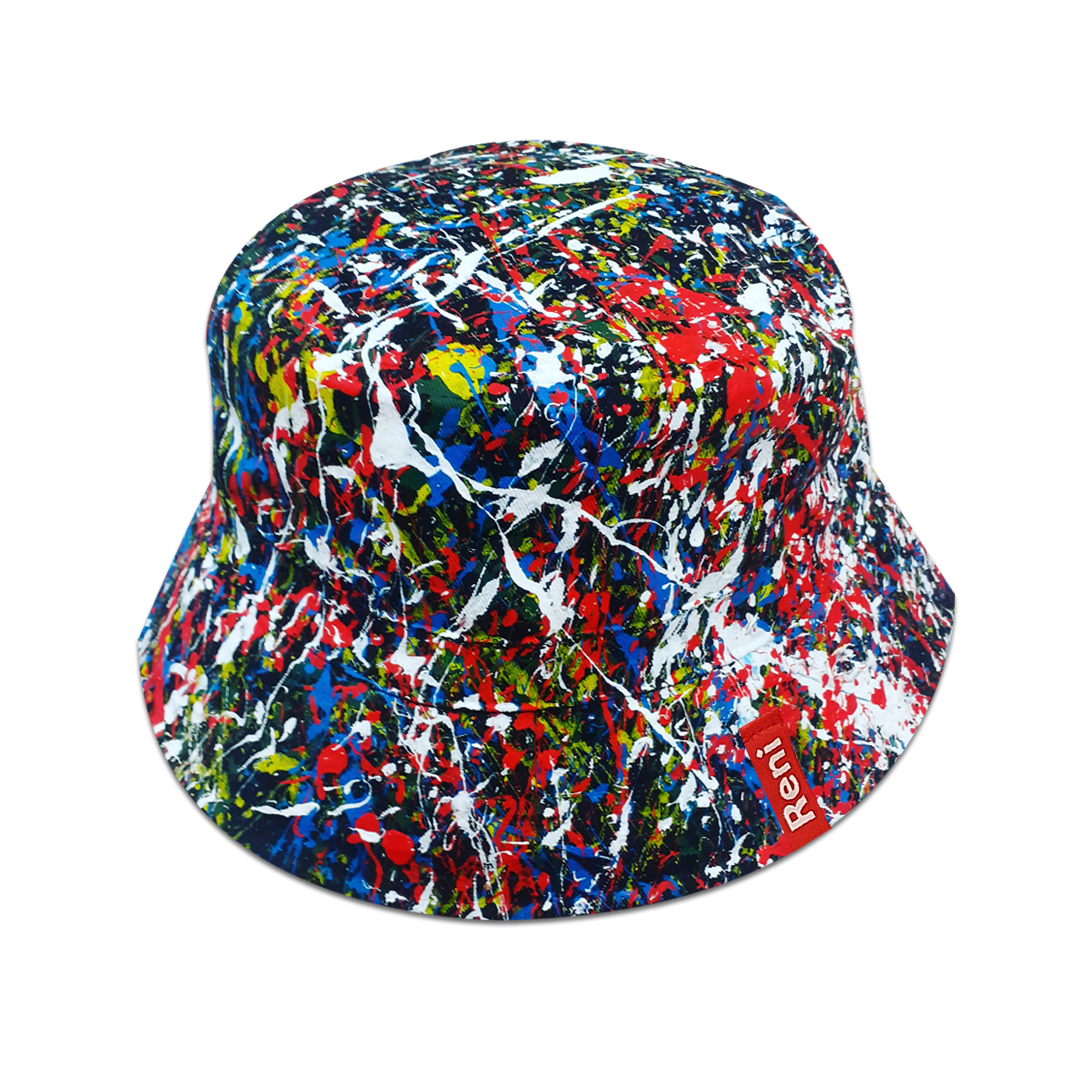 Stone painted Bucket Hat