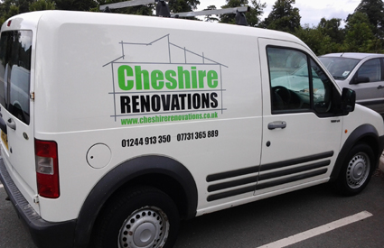 van graphics in Chester